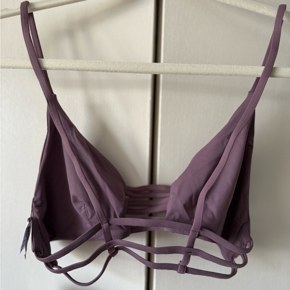 Dippin’ Daisy’s Strappy Bikini (Top Only) in Purple Haze NWT - Picture 2 of 8